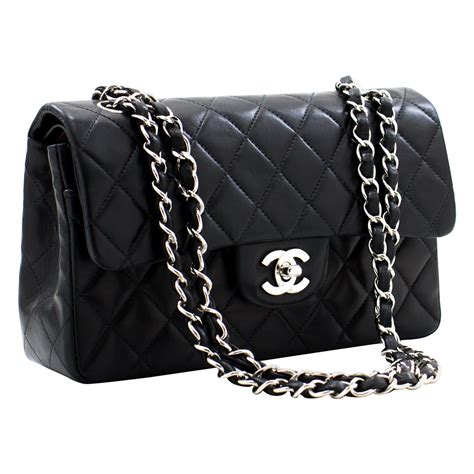 chanel black bag 2018|black chanel bag with black chain.